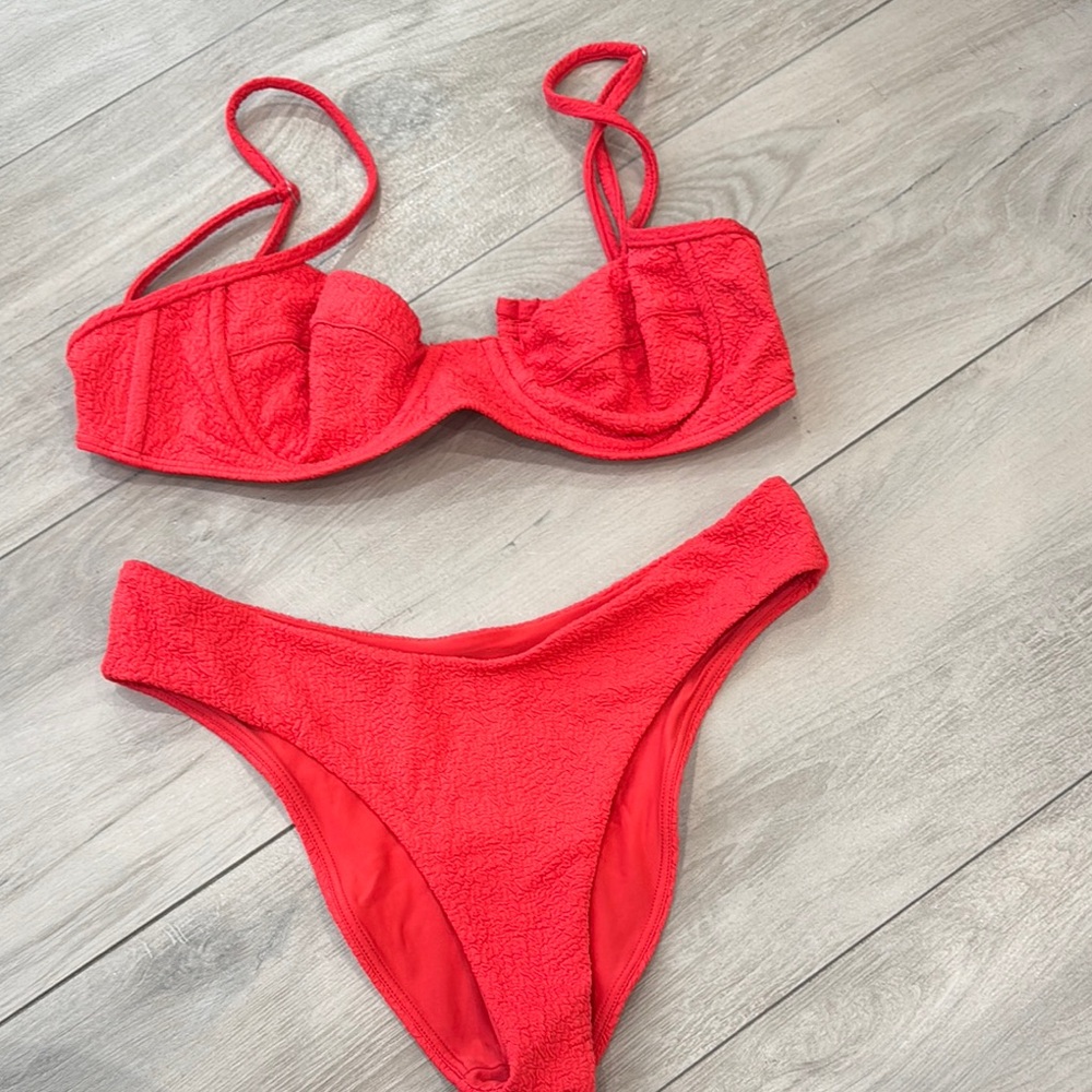 Red Bikini Set